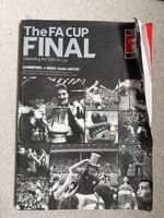 Liverpool v West Ham 2006 FA Cup Final Programme - Gerrard Final (Damaged)