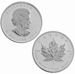 Royal Canadian Mint 2013 Silver Maple Leaf $5 Coin 1 oz .9999 Fine Silver