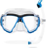 CRESSI Combo Set Big Eyes Mask and Seal Dry Snorkel~
