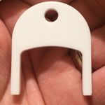 PLASTIC/METAL KEY: Fits Brightwell Modular Toilet Paper/Soap/Towel Dispensers