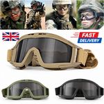 Adjustable Regulator Glasses Fan Goggle Anti-fog Dust Airsoft