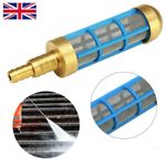 3/4" 1/2" Brass Hose Water Strainer Pickup Pressure Washer Suction Filter Tools