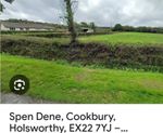 1/2 Acre Freehold Land, known as Spen Dene,  situated in Cookbury, Devon