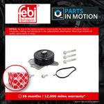 Water Pump fits CITROEN C1 Mk1 1.0 05 to 14 Coolant E111722 1201H0 1201J0 1201L1