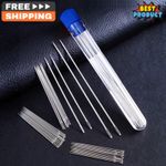 40Pcs Large Eye Sewing Needles Stainless Steel Hand Needles for DIY Repair Craft