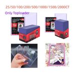 25/100/200/500/1000/2000CT 3"x4" Toploaders For 35pt Pokémon Game Trading Cards