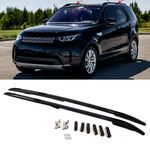 For Land Rover Discovery 5 L462 2017+ Roof Rails Aluminium Bars/Rack Gloss Black