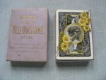 Antique Game of Yellowstone (#1122) souvenir playing cards, circa 1900