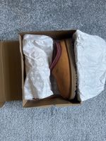UGG Tasman Slippers Chestnut Suede Shearling — Brand New in Box