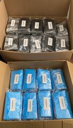 98x Air Fryer Silicone Liners Rectangle - Bulk Job Lot, New