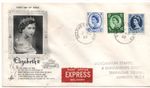 GB QEII 1953 Definitive 4d to 1s 6d  illustrated FDC WS46540