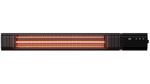 2500W Electric Infrared Patio Heater Wall Mounted for Garden, 24-Hour Timer