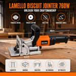 Portable Woodworking Slotting Machine Angle Adjustable Invisible Connector Tools