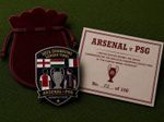 Arsenal v PSG, UEFA Champions League Final 2026, Limited Edition Enamel Badge