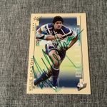 SIGNED WILLIE MASON OF CANTERBURY BULLDOGS NRL SELECT CARDS NO:19 2003