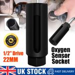 1/2" Drive Car Lambda Oxygen Sensor Open Socket Wrench Removal Hand Tool 22mm UK