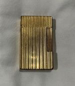 ST Dupont Ligne 2 Large Gold Plated Lighter