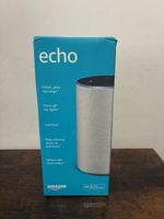 Amazon Echo (2nd Generation) Smart Assistant Sandstone Fabric Brand New Open Box