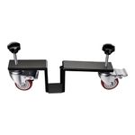 Door Mounting For Dolly with 360 Rotation Clamp for Hanging Panel Cart