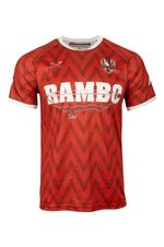 Rambo First Blood Arizona Berets Official Novelty Football Shirt Jersey Top