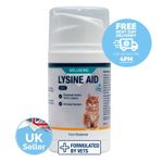 Lysine Cat Aid Gel Supplement Targeted Immune Support for Cats 50ml