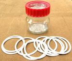 Rubber seals forRavenhead Kilner jars Pack of 10