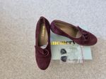 Memery Vintage Wine Shoes 5/38