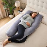 Silentnight U Shaped Pillow Body Support Pregnancy Back Belly Neck Maternity