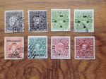 COCHIN ANCHAL Mixed Stamps Used Collection On CGS / Surcharge . Free UK Postage