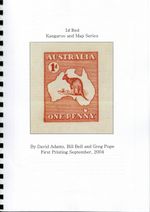 "THE 1d RED KANGAROO & MAP SERIES": REFERENCE BY ADAMS, BELL & POPE - COLOUR NEW