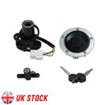 Ignition Switch Fuel Gas Cap Lock Fit Kawasaki Ninja 650/EX650 ER6F/6N 2012-2016