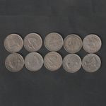 🇵🇹🪙 Portugal 10 Coin Lot | 5 Escudos Caravela Ship |  1963-1986