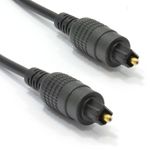 0.5m/1m/3m Digital Optical Cable for TV to Soundbars for full Surround Sound 4mm