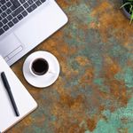 Rusty Rust Metal Effect Self Adhesive Vinyl Wrap Sticky Back Plastic