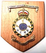 GCHQ Mess Plaque Beautifully Hand Made