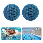 2x Hot Tub Pool Scum Absorber Reusable Scum Eliminating Sponge Balls Pool Sponge