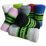 24 Fleece Blankets Wholesale Assorted Colour Throws 120x150cm Joblot