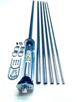 Sigma Venom 5/8 wave Silver Rod CB Base Station antenna 10 & 11 Meters