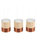  3 Pcs Voice Coil Copper Lead Wire Bass Repair Replacement Speaker Parts