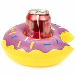 lindahaot Inflatable Donut Drink Can Cup Holder Hot Tub Swimming Pool Party Bath