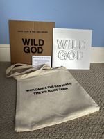 Nick Cave & the Bad Seeds Wild God Tour VIP Limited Edition Merchandise  Bag 
