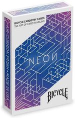 Bicycle Neon Purple Aurora Cardistry Cards Set Flourishing (Not Playing Cards)