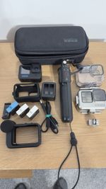 GoPro Hero 10 Black Bundle Media Mod Volta Grip Waterproof Case Accessories