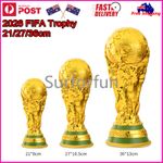 2026 FIFA World Cup Trophy Replica Artwork Soccer Resin Gold Trophy Gift