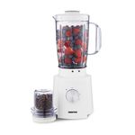 Blender  2-in-1 Food Jug Blender, 1.6L Smoothie Maker & 100G Spice Mill 650W