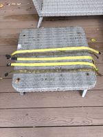 5 X LYON NYLON SEWN SLING WITH PROTECTIVE SLEEVE 30KN 25MM 120CM