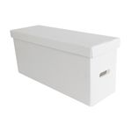 4 X NEW IMPROVED Super Heavy Duty LONG Comic Storage Box (~350 Comics)