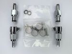 QR-10 BMW R850 R1100 R1150 + others: Quick Release Metal Fuel Connector Set (UK)