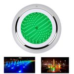 Swimming Pool 55W RGB LED Light Spa Light Stainless Resin filled Underwater Lamp