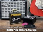Personalise Guitar Picks Holder Marshall Guitar Amp Christmas Gift Guitarist